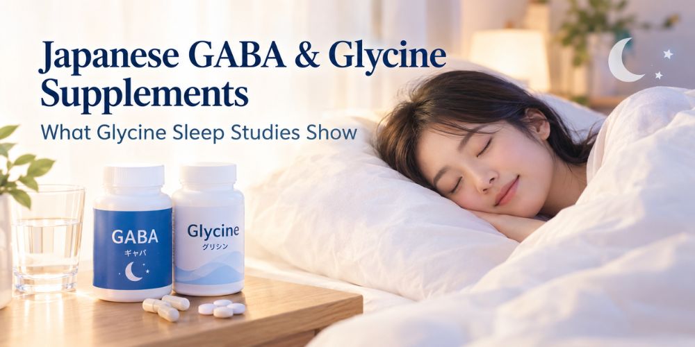 Japanese GABA & Glycine Supplements: What Glycine Sleep Studies Show