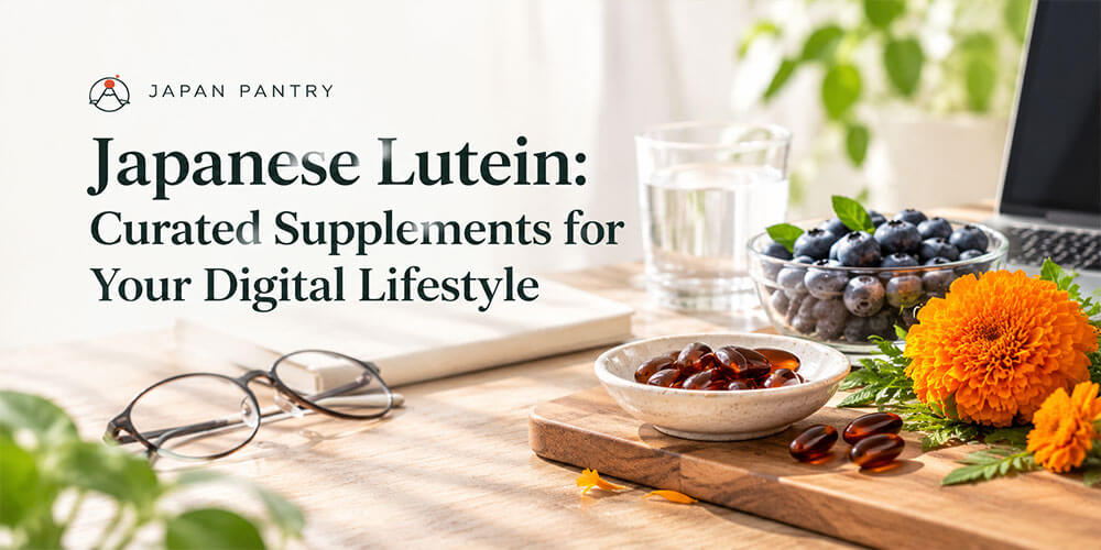 Japanese Lutein: Curated Supplements for Your Digital Lifestyle