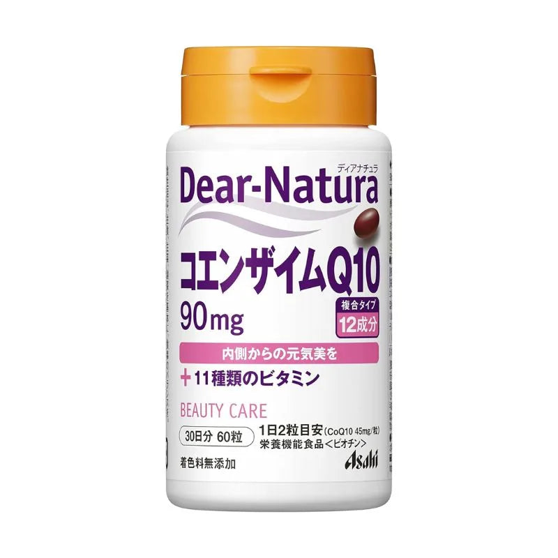 Dear-Natura Coenzyme Q10 + 11 Vitamins, 60 Capsules