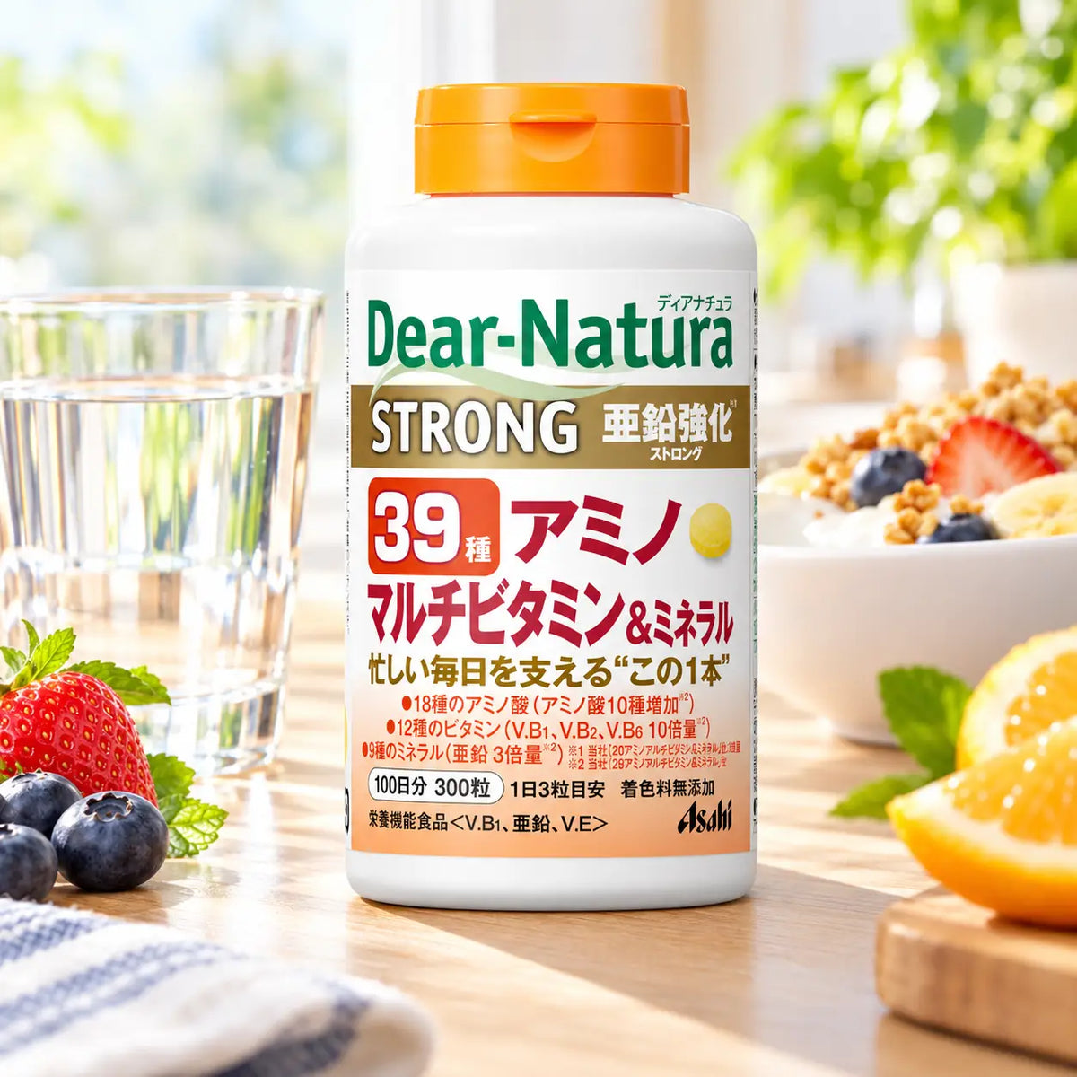 Dear-Natura Strong 39 Amino Multi-Vitamin & Mineral 100-Day Supply (300 Tablets
