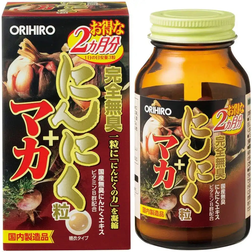 Orihiro Odorless Garlic Granules 180 Tablets